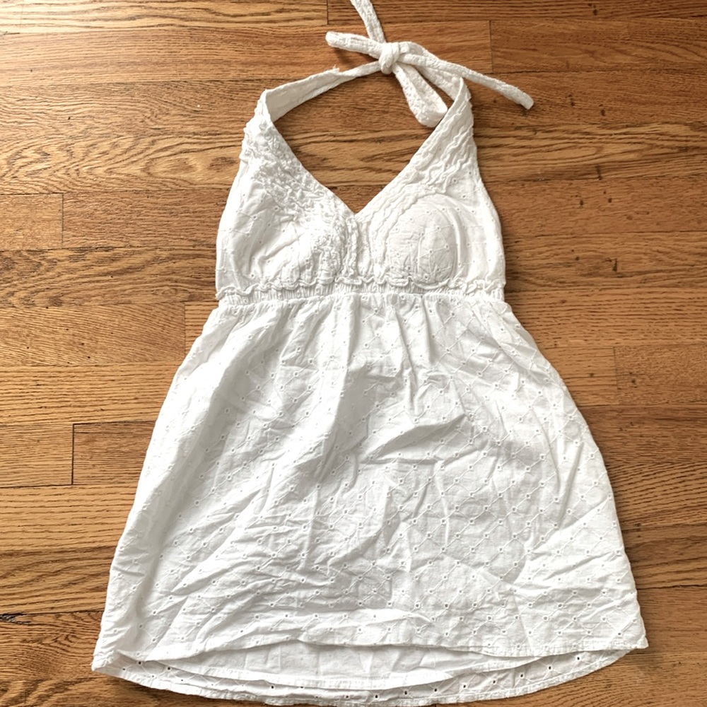 Candie's White Halter Top
